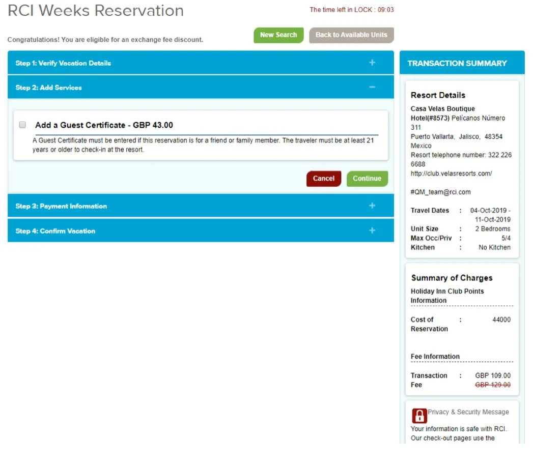 Before redesign - screen 2